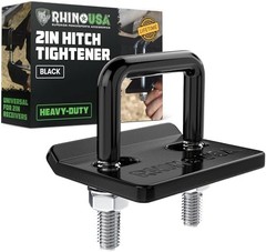 Rhino USA Hitch Tightener Anti-Rattle Clamp – for 2in Hitches | Heavy Duty Steel
