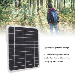 20W Solar Panel With USB TYPE C DC Port Waterproof 5V 2A Portable Solarˇ