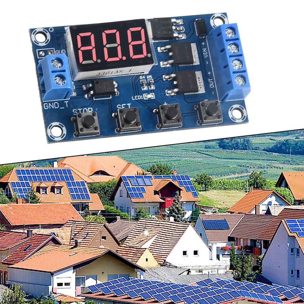 Enhanced Protection and Parameter Settings Relay Module for Easy Operation