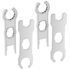 2 Pairs Solar Metal Spanner Wrench Solar Panel Connector Disconnect Tool Solar P