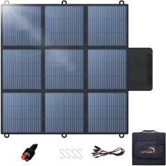 LVYUAN 200W Foldable Portable Solar Panel IP67 for Power Station with MC4
