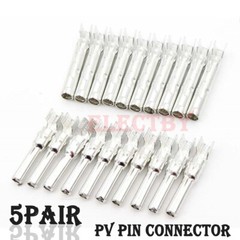 10PCS/5Pair Male Female PV Pin Connector inner core Compatible Terminal