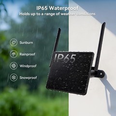 Outdoor Solar Power for Meshtastic with 6W Solar Panel Support GPS | ThinkNode