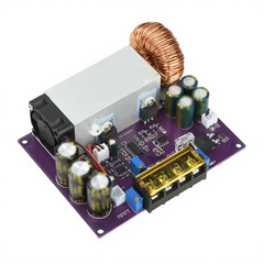 2V-60V Adjustable DC Step Down Module 25A Max Current for Solar Applications