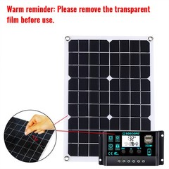 1500W Solar Panel Kit – 3 x 500W+100A Controller+Extension Cord+ lligator Clip