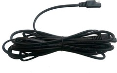 Versatile 16FT SAE Extension with Battery Clamps & LED Indicator for 12V Charge
