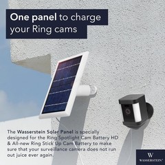 Easy Installation Solar Panel for Ring Cameras