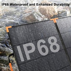 MHPOWOS 100W 200W Portable Solar Panel Bifacial for Jackery Explorer 1000 v2