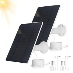 USB Solar Panel for Ring Camera – Type-C Solar Panel Charger 5v 6w with 10ft