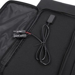 200W Foldable Solar Panel Charger Waterproof Portable Outdoor Fast Charging Bag