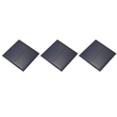 3PCS Mini Solar Panels 6V 0.75W for Small Solar Cells
