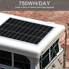 150 Watt 12Volt Solar Panel Kit for RV Home Boat Off-Grid System 150W solar kit