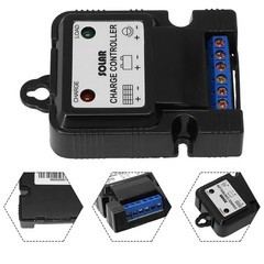 Solar Panel Charger Controller Battery Reverse Connection LED Indicator