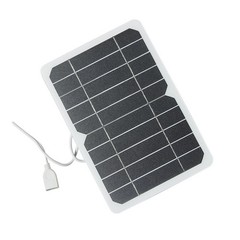 High Conversion Rate 5V Solar Panel USB Power Bank for Outdoor Activities