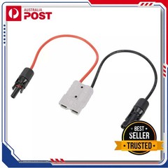 50A Anderson Plug to MC4 Y Connector 10AWG 30cm Heavy Duty Solar Cable
