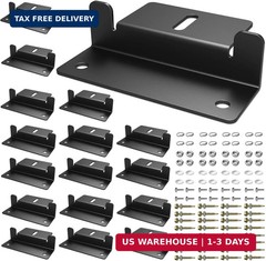16 PCS Solar Panel Mounting Z Brackets,Solar Panel Mounting Brackets for RV | Li