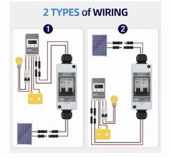 Kerwinn Solar Panel Disconnect Switch 400v 30A Waterproof Circuit Breaker