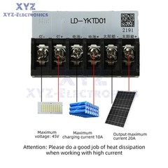 DC3-24V LED Automatic Solar Light Driver Control Board Solar Charging Controller