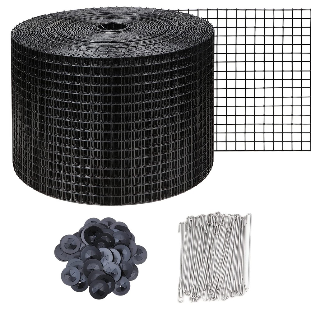 6in X 100ft Solar Panel Bird Guard,Solar Panel roof Protection net 1/2inch Me…