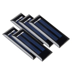5pcs. 1V 50mA pole solar panel module for charger 55mmx21mm