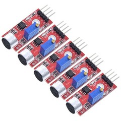 High Gain Ky037 Sound Sensor Module for Microphones and Small Equipment 5Pcs