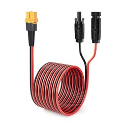 10AWG 75FT XT60 Solar Extension Cable for Solar Panels & Power Stations