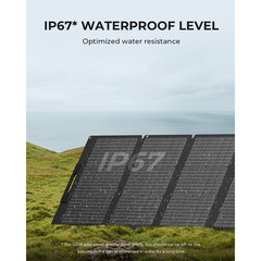 BLUETTI 100W Solar Panel Foldable Portable ETFE Coating for Power Stations