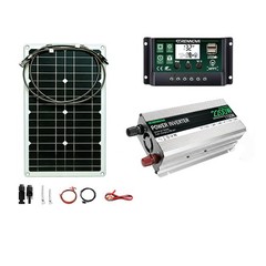 2200W Real Power Off-Grid Solar System Complete Kit 80W Panel Real Capacity Inve