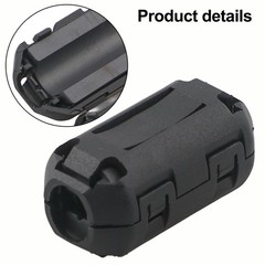 Ferrite Core Cable Clip 10 Pcs 7mm Inner Diameter Minimize Interference
