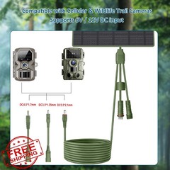 Zivif Solar Panel Trail Camera Charger
