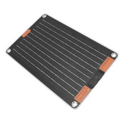 15W 5V 2.5A Solar Panel Battery Charger Monocrystalline Silicon Rain Proof FBIO