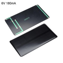 5pcs. 6V 180mA pole solar panel module for charger 133mmx73mm