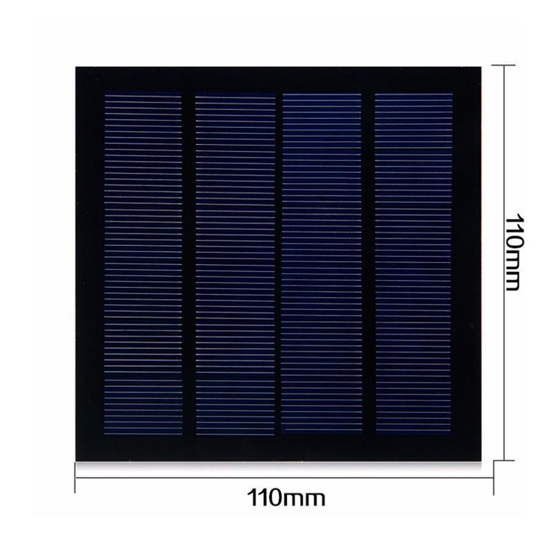 For phone 1.5W 12V Polycrystalline Portable Silicon SolarModule Solar Panel