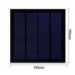 For phone 1.5W 12V Polycrystalline Portable Silicon SolarModule Solar Panel