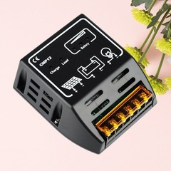 12 V Solar Panel Charge Discharge Controller Photovoltaic Voltage Regulator