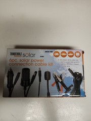 Thunderbolt Magnum Solar 6pc. Solar Panel Power Connection Kit 12 Volt.