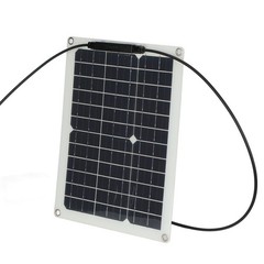 15W 18V Solar Cell Panel Monocrystalline Solar Panel Portable Solar Panel Kit