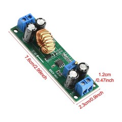 Adjustable 10A Step Down Power Supply Module Efficient Conversion Rate