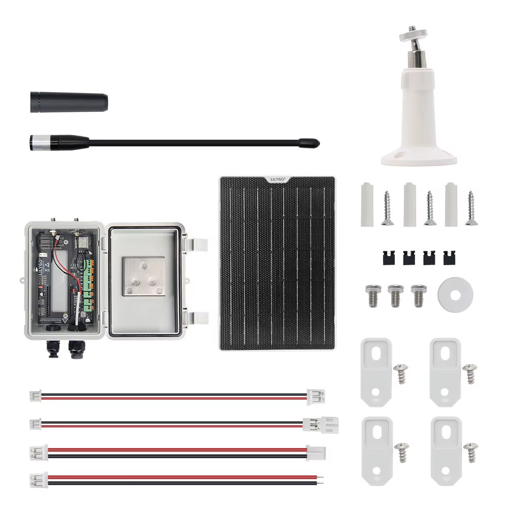® T-Solar Kit Solar Charging Expansion Board With Waterproof Casing Supports Mai