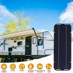Solar Panel 30W 12V Trickle Charge Battery Charger Kit Maintainer Marine RV Car