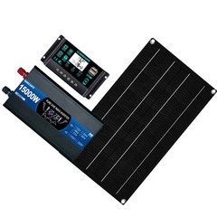 15000W All-in-One Solar Power Kit | 800W Panel + 100A Controller + Inverter