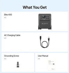 BLUETTI Elite 400 Portable Power Station 3840Wh LFP Batttery WE SHIP OVERSEAS