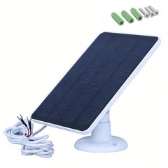 Solar Panel 4W for Ring Video Doorbell Plus with ABS Frame 3.2mm Connector
