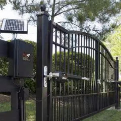 10-Watt Solar Panel Kit for Electric Gate Opener