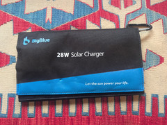 BigBlue 28W Portable Solar Charger Foldable USB Solar Panel Charger B401D