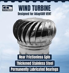 Wind Turbine 4 Shipping Containers Designed for Conex Container WE SHIP OVERSEAS