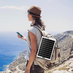 Efficient Solar Charging Panel Lightweight and Waterproof 5V USB Output