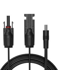 ALLPOWERS Solar Extension Cable with Female and Male Connector to DC 5.5mm