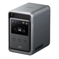 Anker SOLIX S2000 Portable Power Station, 1500W Solar Generator for Home Use, up