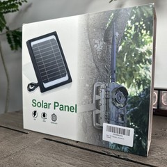 Dosarzo 5W Trail Camera Solar Panel 12V Battery Build In Rechargeable 5200mAh